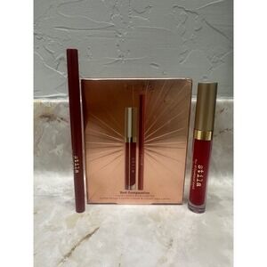 Stila Red Compassion Liquid Lipstick and Lip‎ Liner Set - Great Gift Set!